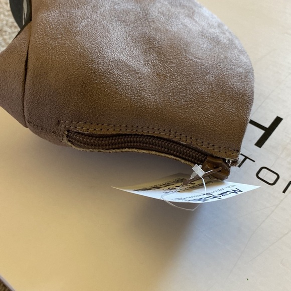 HALSTON Taupe Suede Booties - Picture 8 of 8